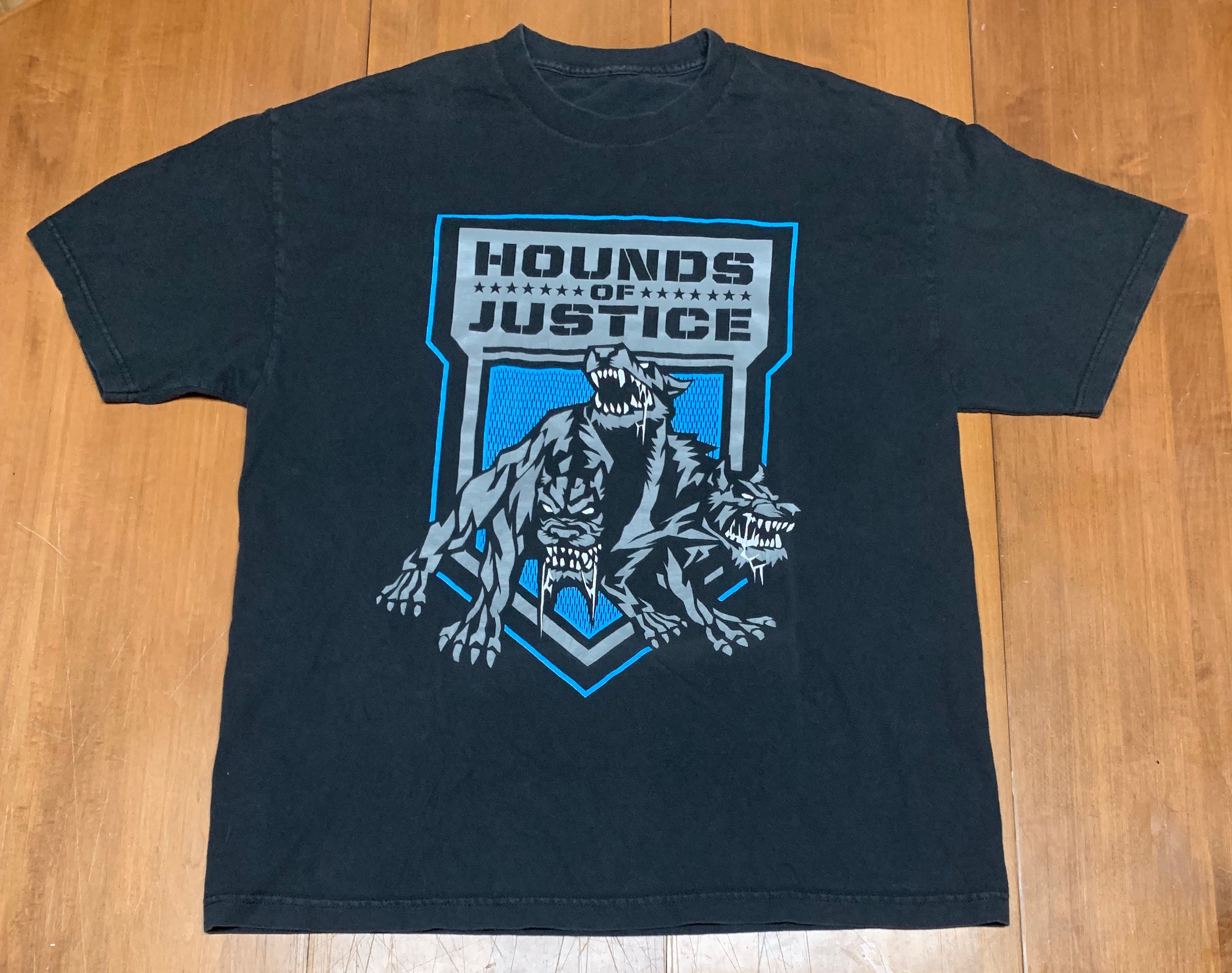 wwe shield hounds of justice t shirt