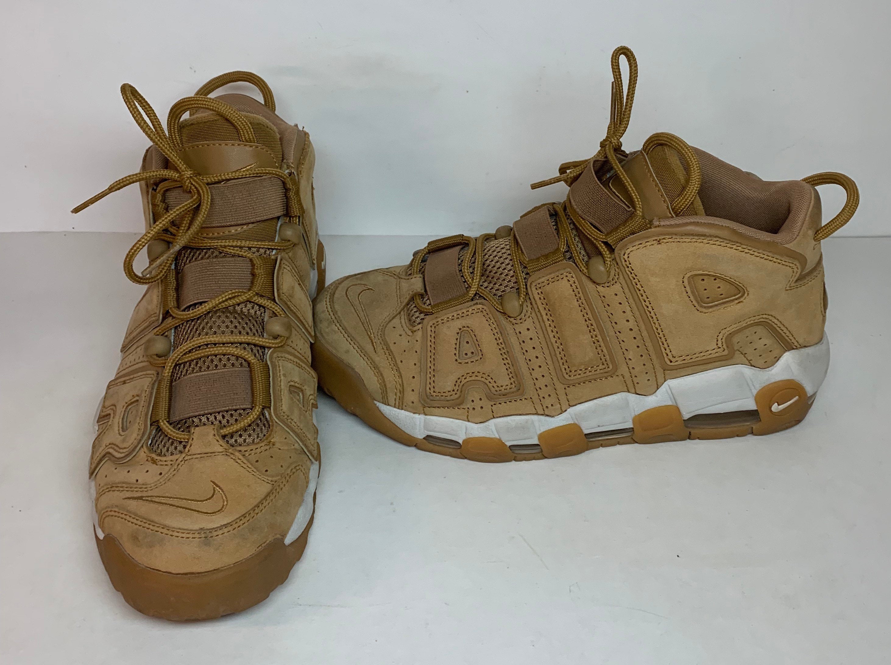 Nike Air More UpTempo Flax Shoes Sneakers 8 - Etsy España