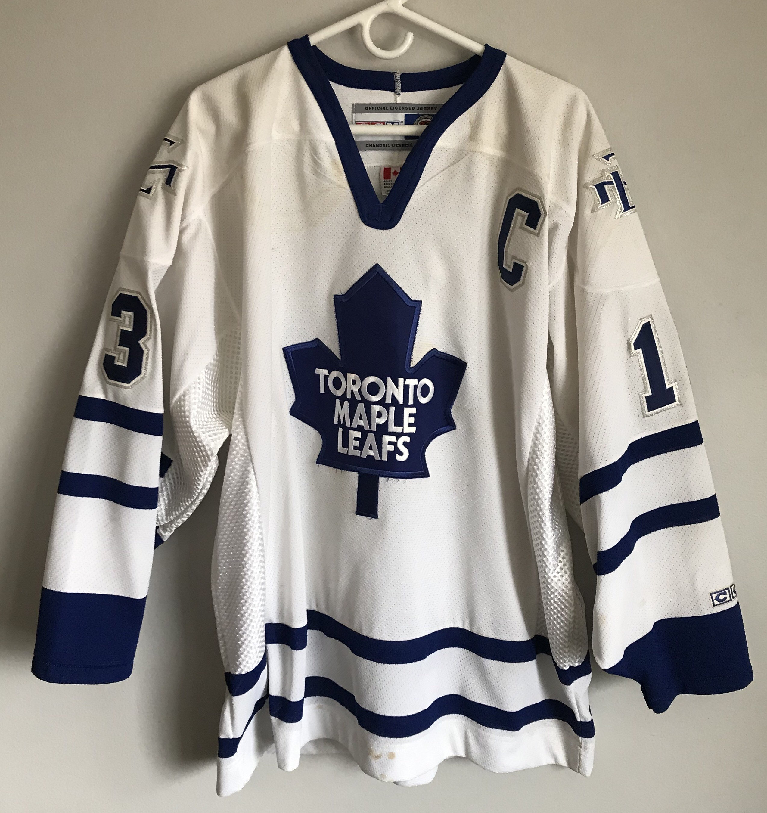 Toronto Maple Leafs NHL Mats Sundin Starter Sewn Vintage Jersey