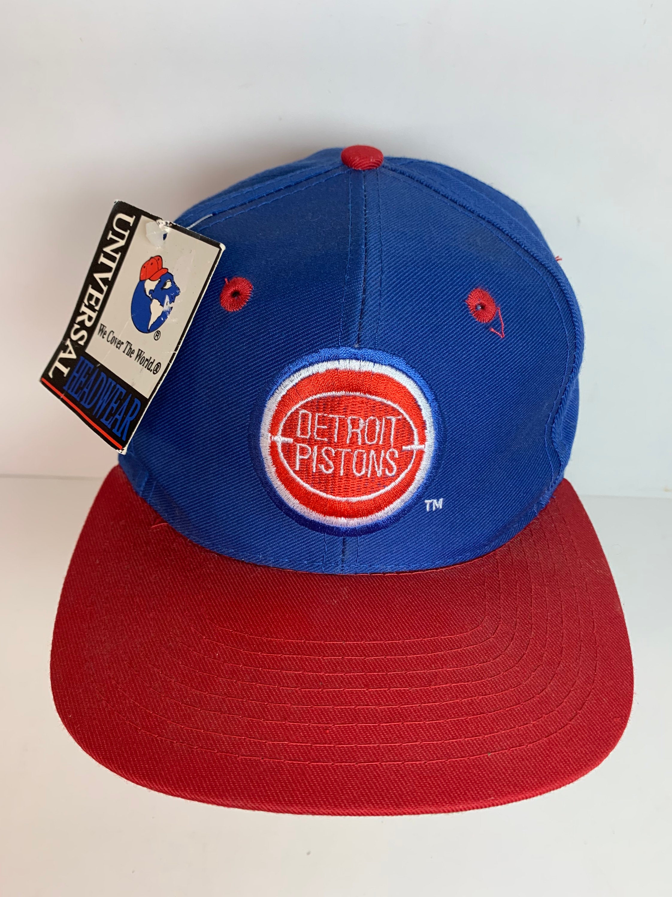 Vintage Detroit Pistons NBA SnapBack Hat New With Tag Etsy