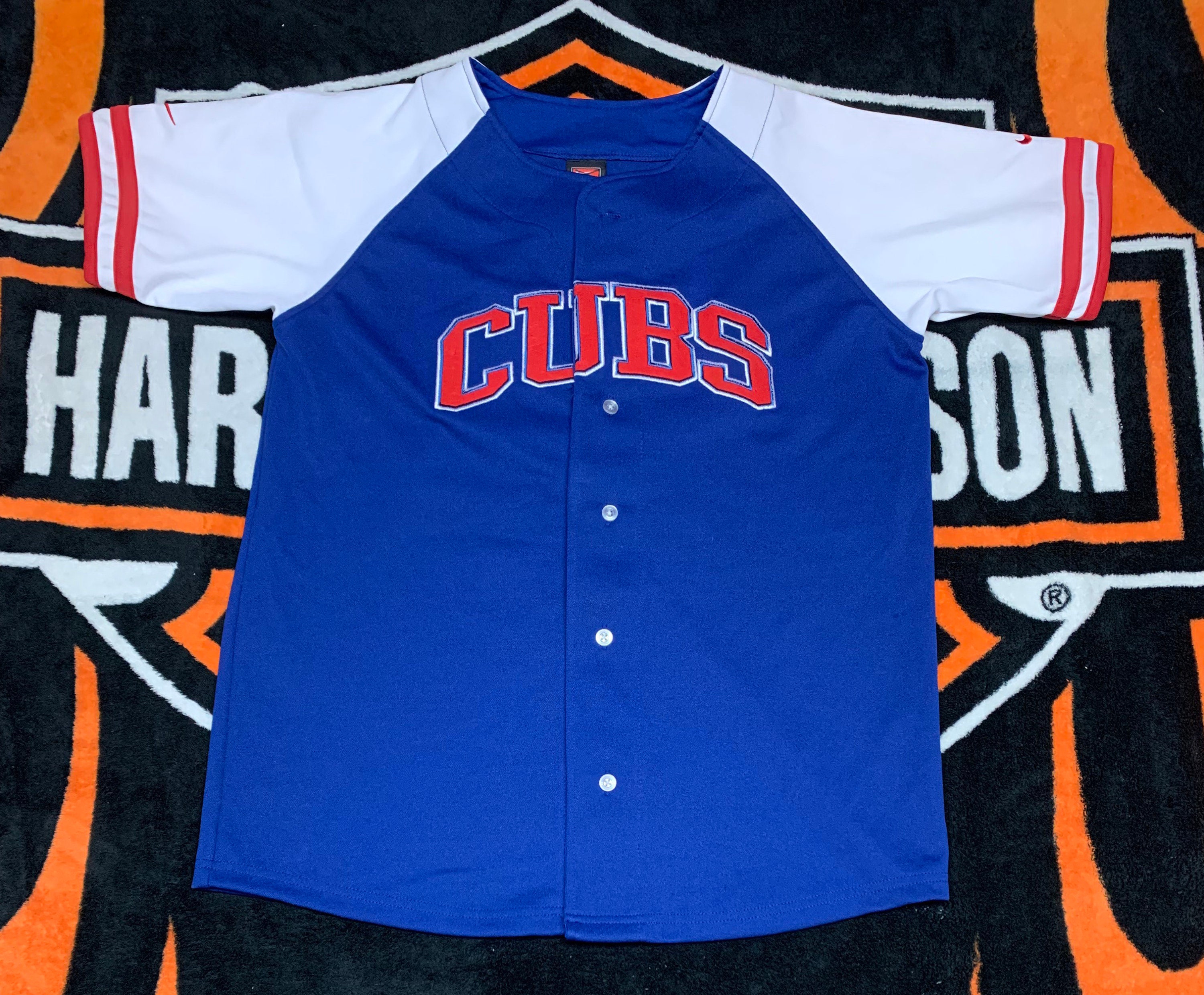 Chicago Cubs Willson Contreras Nike Home Replica Jersey with Authentic Lettering X-Large