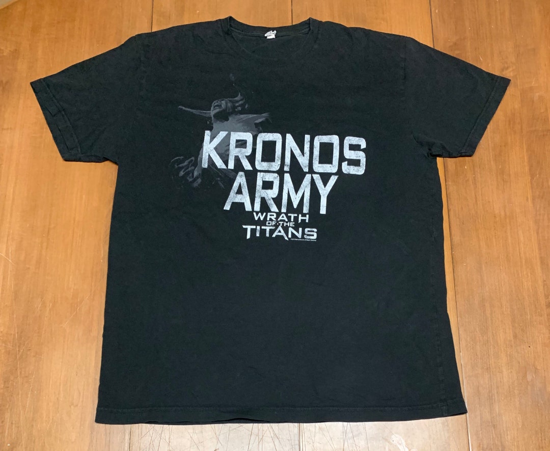 Wrath of the Titans Kronos Army Movie Promo T Shirt Warner Bros Size