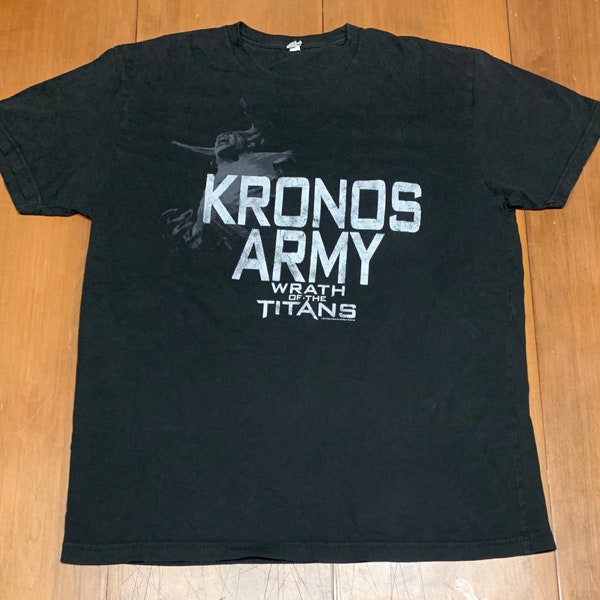 Wrath of the Titans Kronos Army Film Promo T-shirt Warner Bros Taille Adulte Large 2012