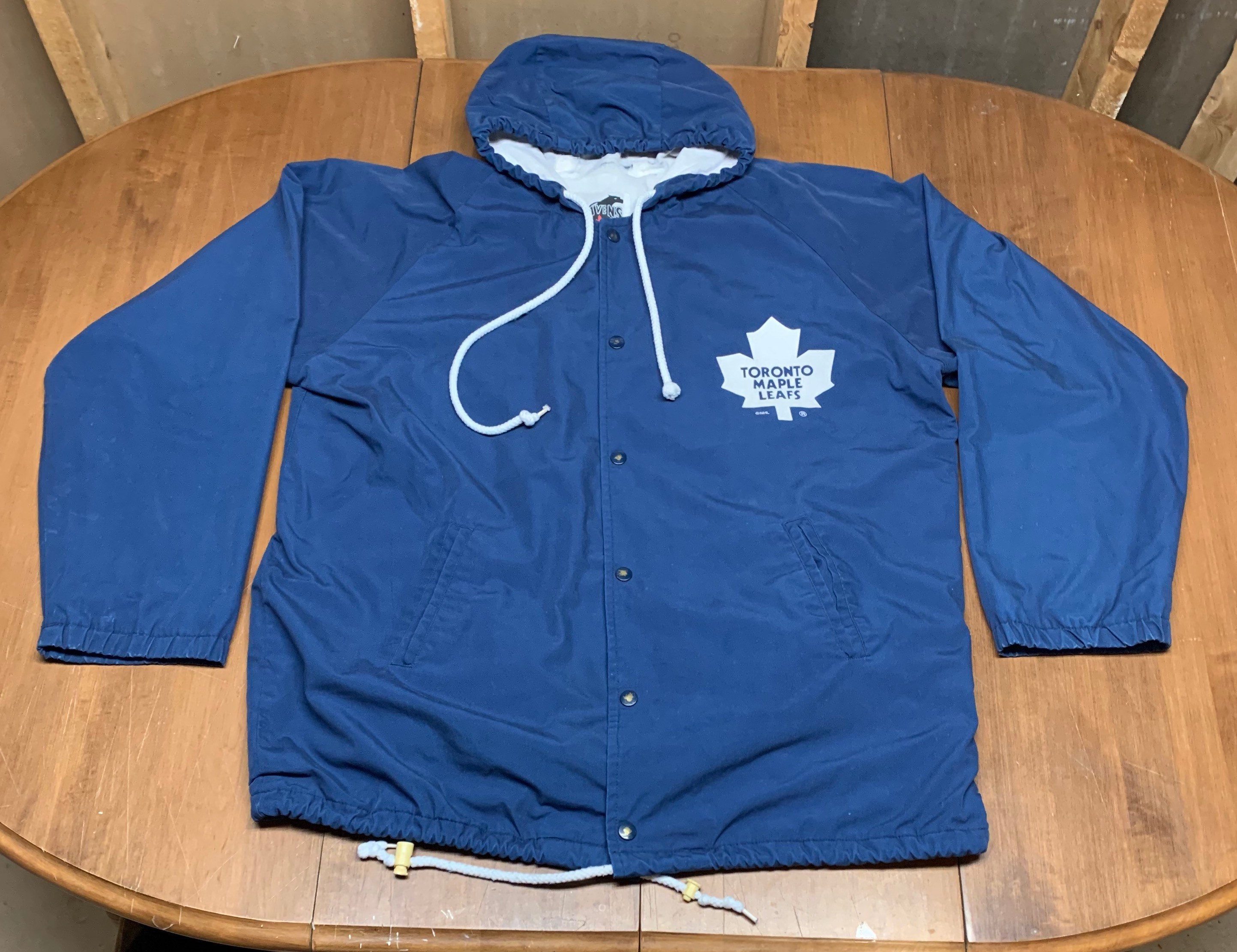 Toronto Maple Leafs Youth Size 5 Toddler Varsity Jacket Reversible