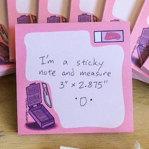 Histology Sticky Notes // Sticky Pad // Tissue // Laboratory // Lab Gift // Laboratory Stationery // Biology // Science