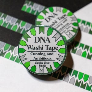 Cunning and Ambitious - DNA Washi Tape // Laboratory Washi Tape // Lab Gift // Medical Washi Tape // Journaling // Planner // Science