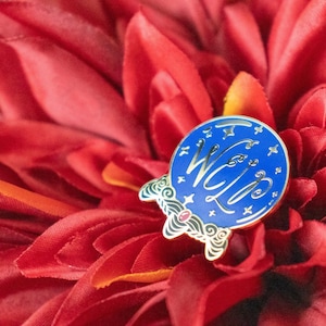 Welp Crystal Ball Pin // Enamel Pin