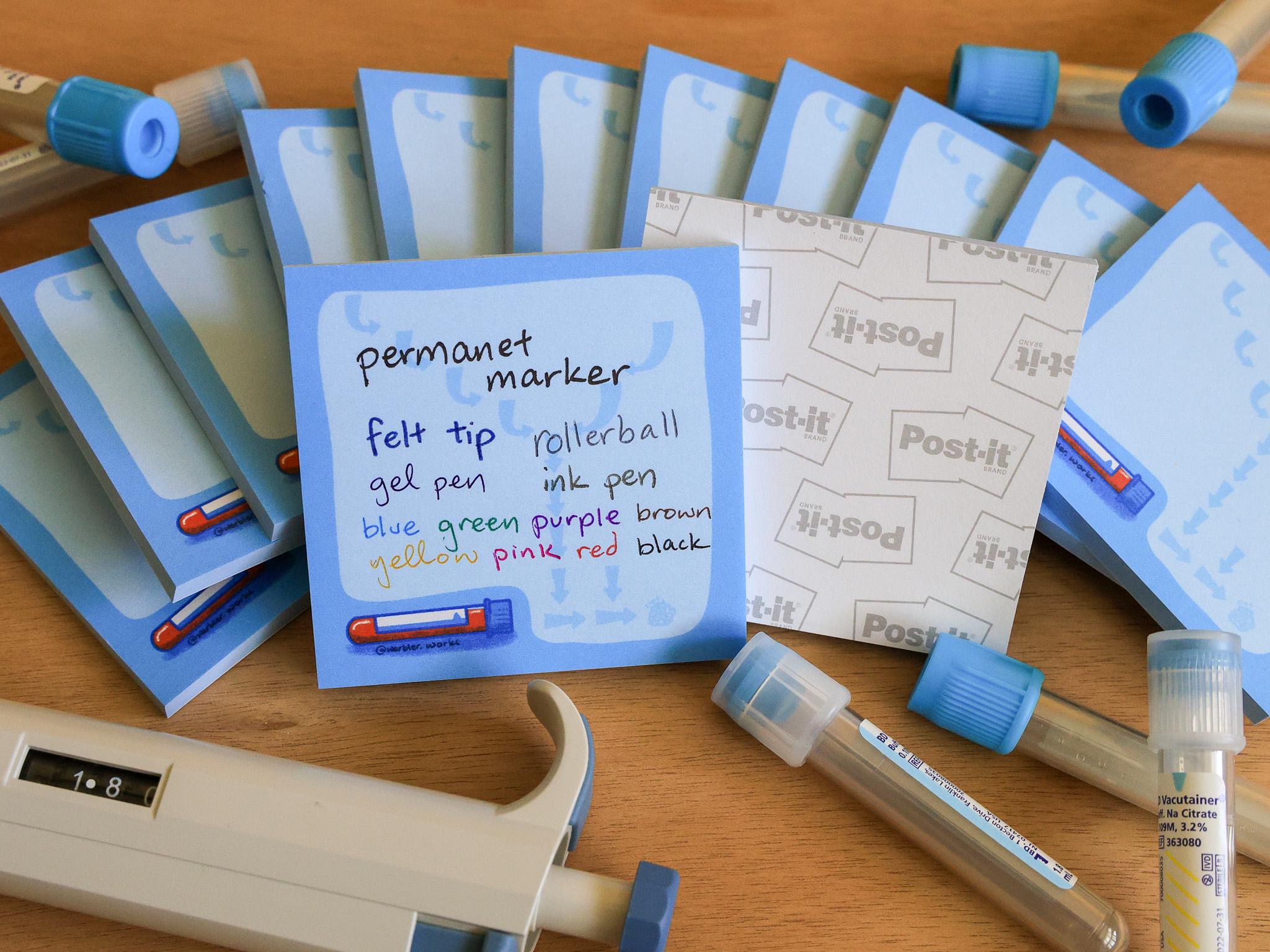 Coagulation Sticky Notes // Sticky Pad // Coagulation Cascade ...