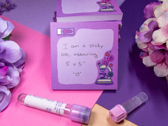 Hematology Sticky Notes // Sticky Pad // Heme// WBC// CBC // - Etsy