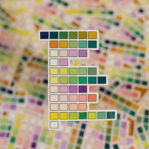 Guía de tira reactiva // Pegatina de vinilo // Análisis de orina // Regalo de laboratorio // UA // Laboratorio // Regalo de laboratorio // Hospital // Atención médica
