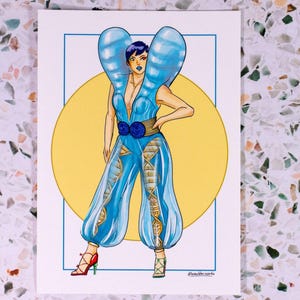 Chromosome as Fashion Art Print // DNA Art Print // Science Art Print // Laboratory Art Print // Medical Art Print