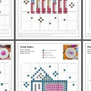 Mini Lab X-stich PDF - Digital Book of Cross Stitch Patterns ...