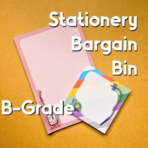 Stationery Bargain Bin - Stationery Seconds // Memo Pads // Sticky Notes //