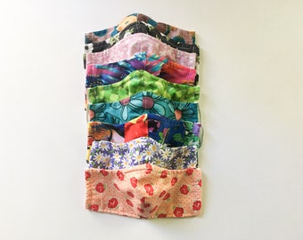 Handmade Fabric Face masks | Cotton | Filter Pocket | Breathable Mask | Double Layer | Washable Mask | Floral Face Mask | Cotton Mask