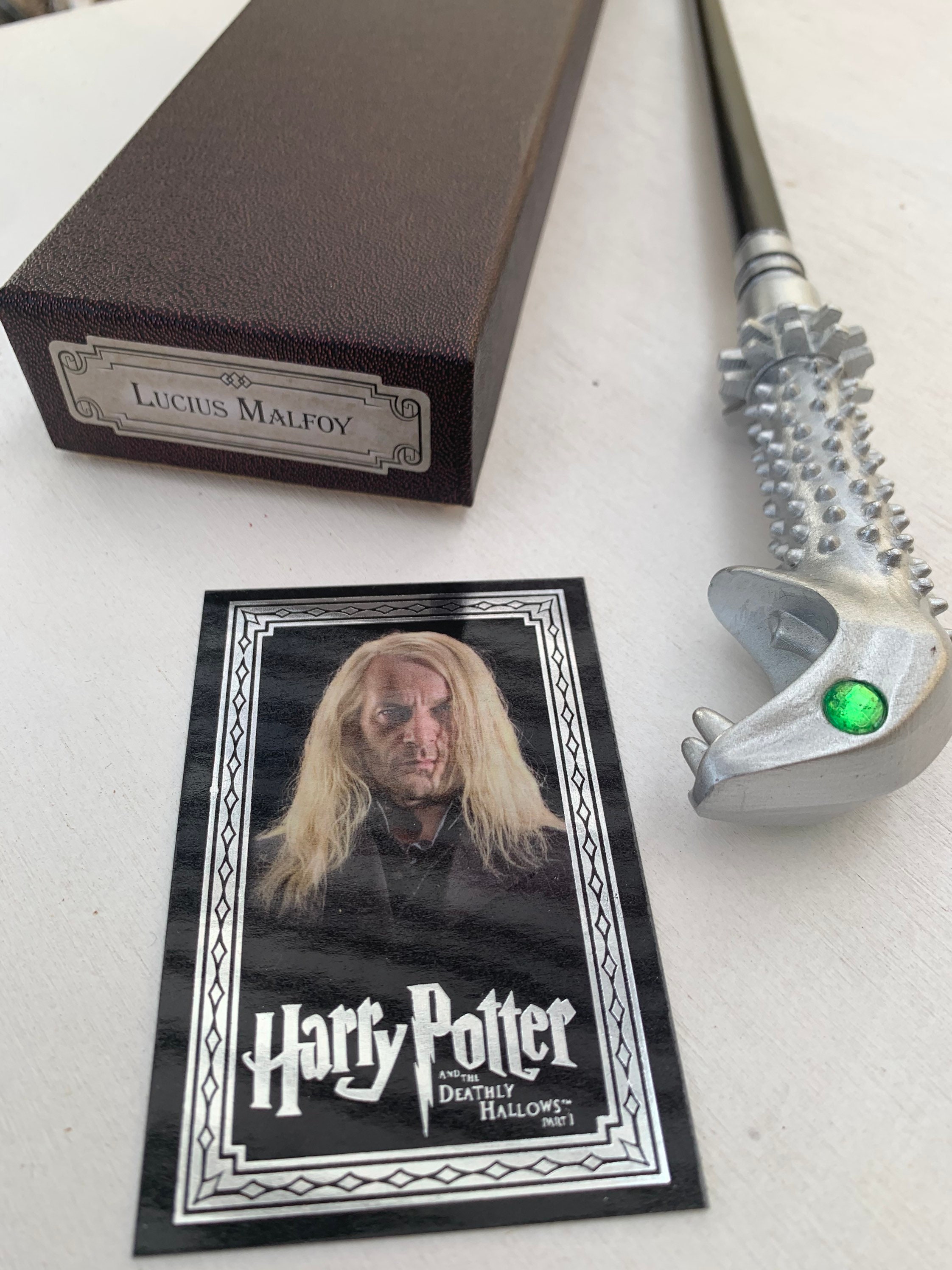 Lucius Malfoy Wand Etsy