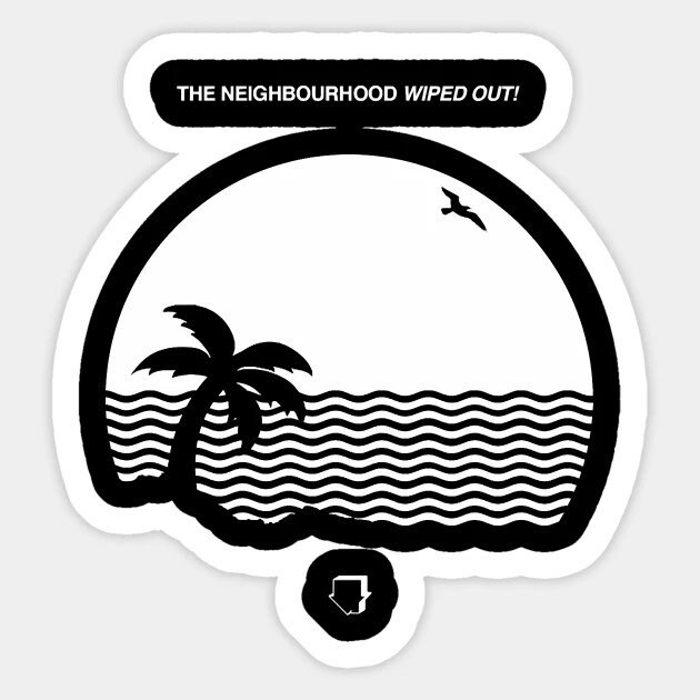 Reflection - The NBHD Sticker for Sale by importato