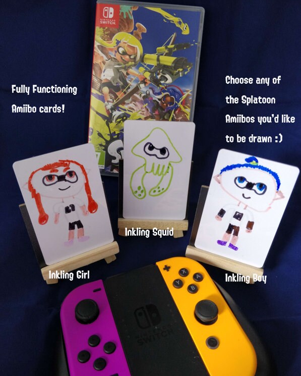 Amiibo 2024 cards splatoon