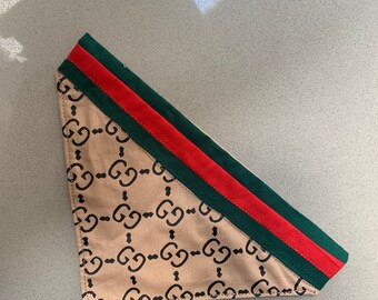 gucci dog scarf