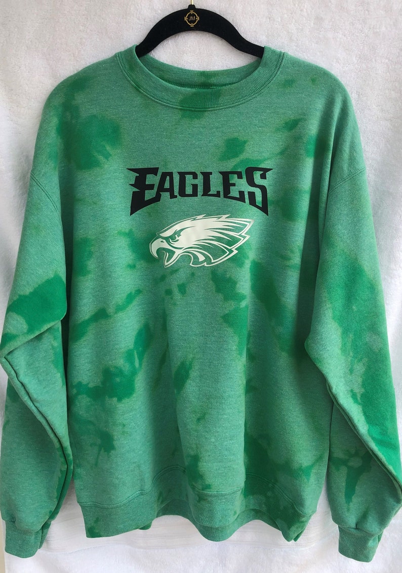 tie dye eagles shirt