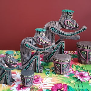 Enchanted Escape Tiki Drummer - Etsy