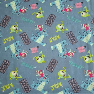 Fabric, Mike, Sully and Boo Playing