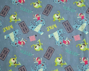 Fabric, Mike, Sully and Boo Playing