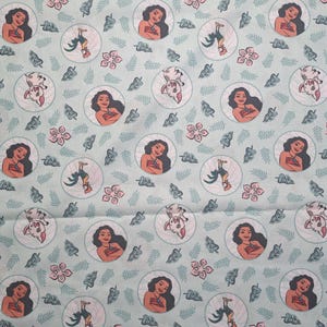 Fabric, Moana, Hei Hei and Pua