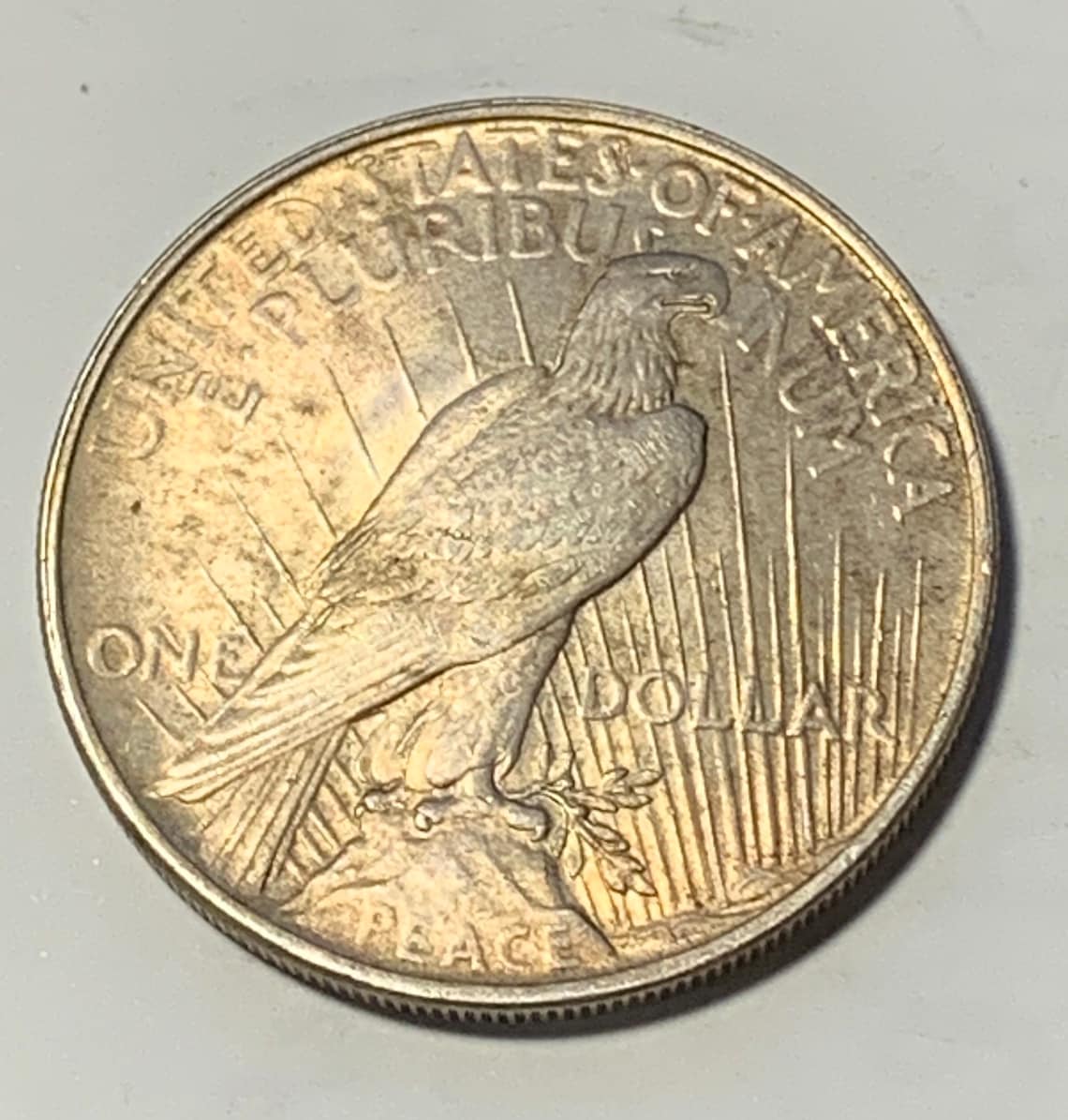 1924 Peace Dollar Silver Liberty Head US Coin Excellent Etsy