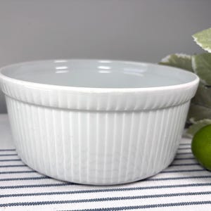 Apilco　アピルコ　ラメキン ＆ カナッペ プレート　ココット　フランス製 Apilco French Porcelain - Etsy