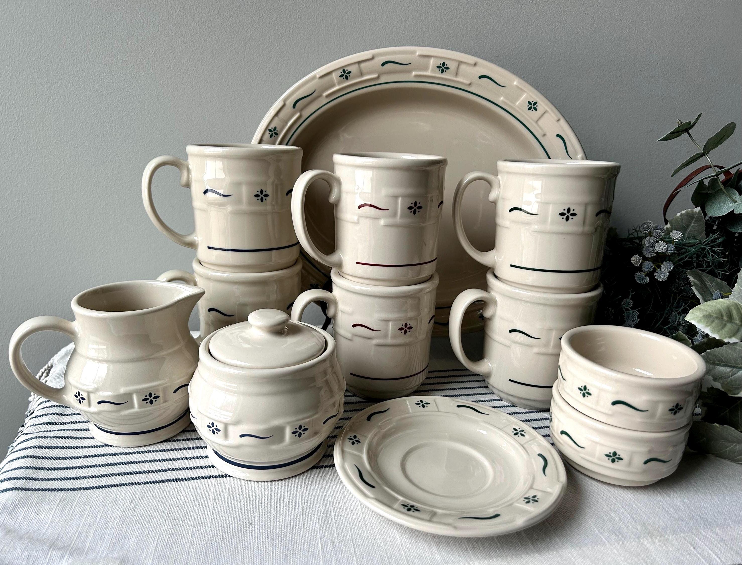 Longaberger Pottery - Etsy Longaberger Pottery - Etsy