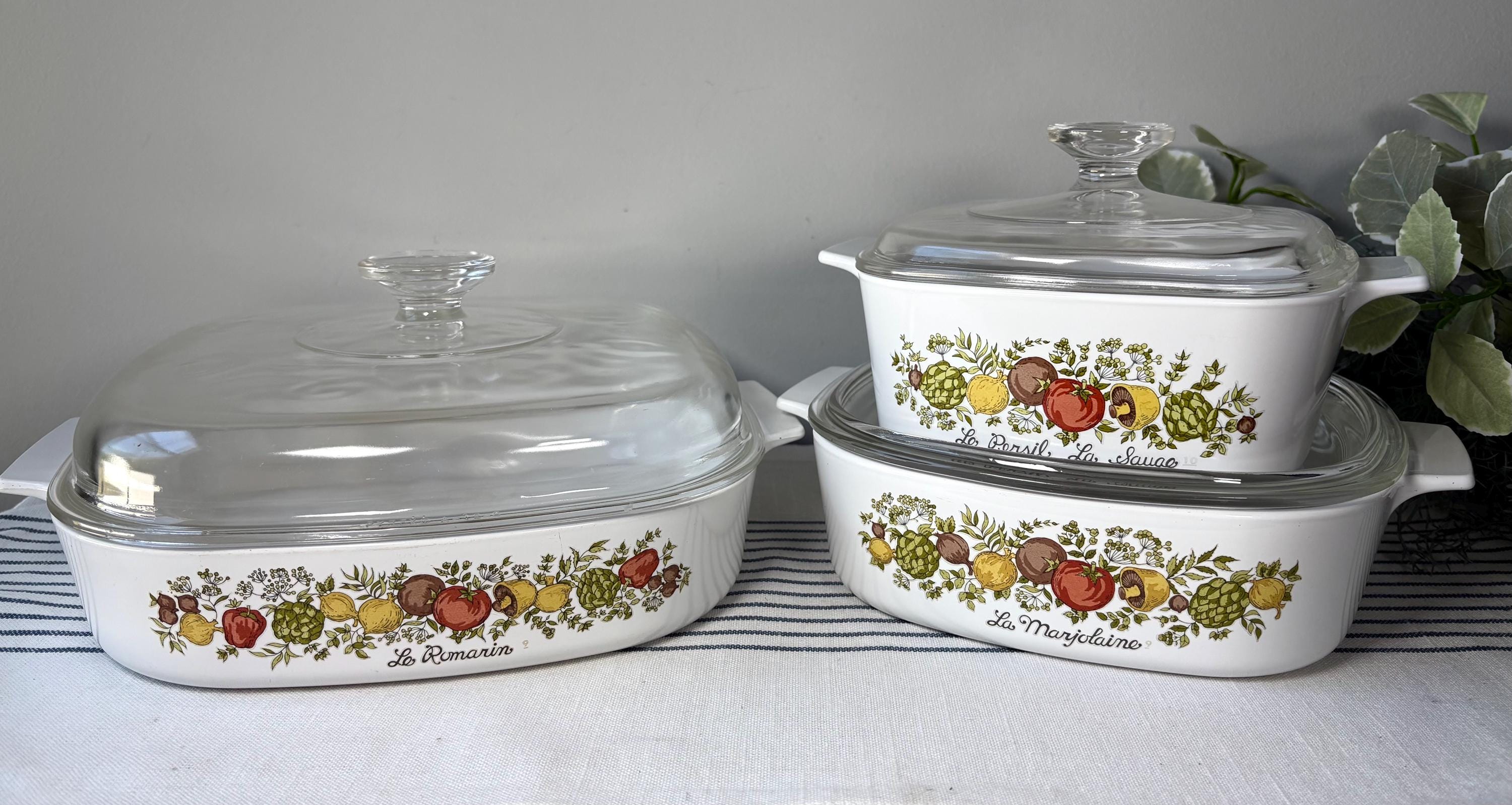 Corningware Square Casserole With Lid Corning Ware Square