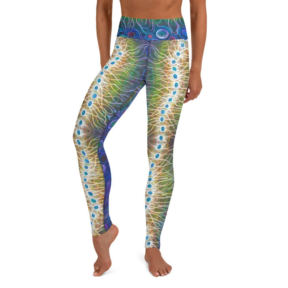 Invigorate Yoga Leggings - Etsy Australia