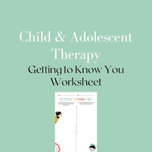 Getting to Know You Worksheet