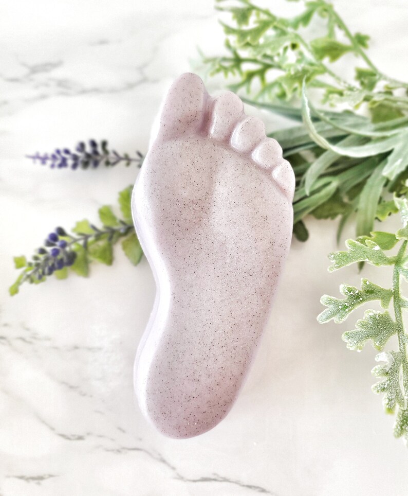 Lavender Foot Soak With Pumice Foot Scrub Soap Bar Etsy