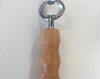 Turned Wood Bottle Opener