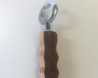 Turned Wood Bottle Opener