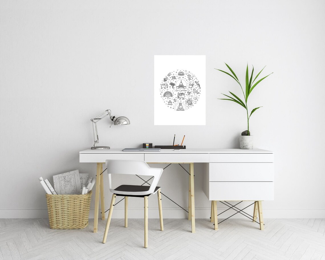 Sri Lanka Printable Wall Art Wall Art Wall Decor Travel Etsy