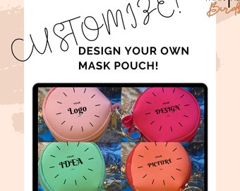 Customize Your Keychain Mask Pouch