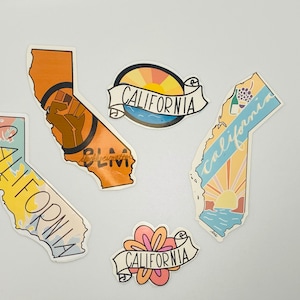 California Stickers (pack or individual)