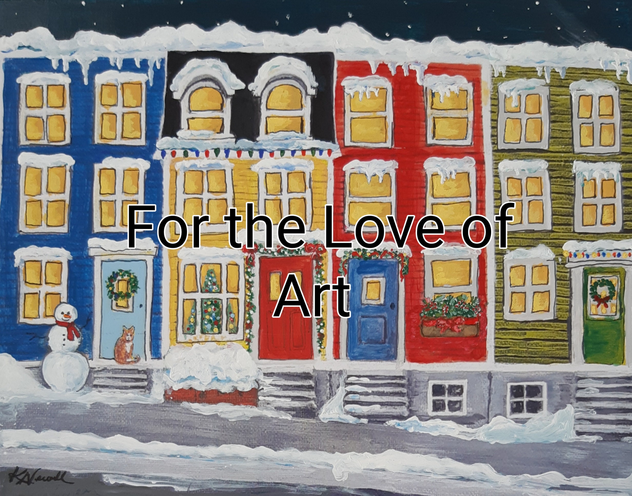 A Jellybean Row Christmas Etsy