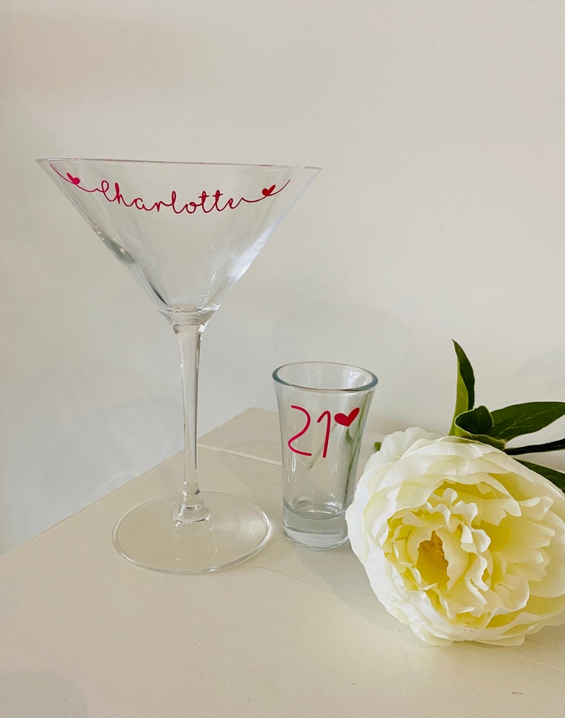 Personalised Pornstar Espresso Martini Glass Set With Matching Etsy UK