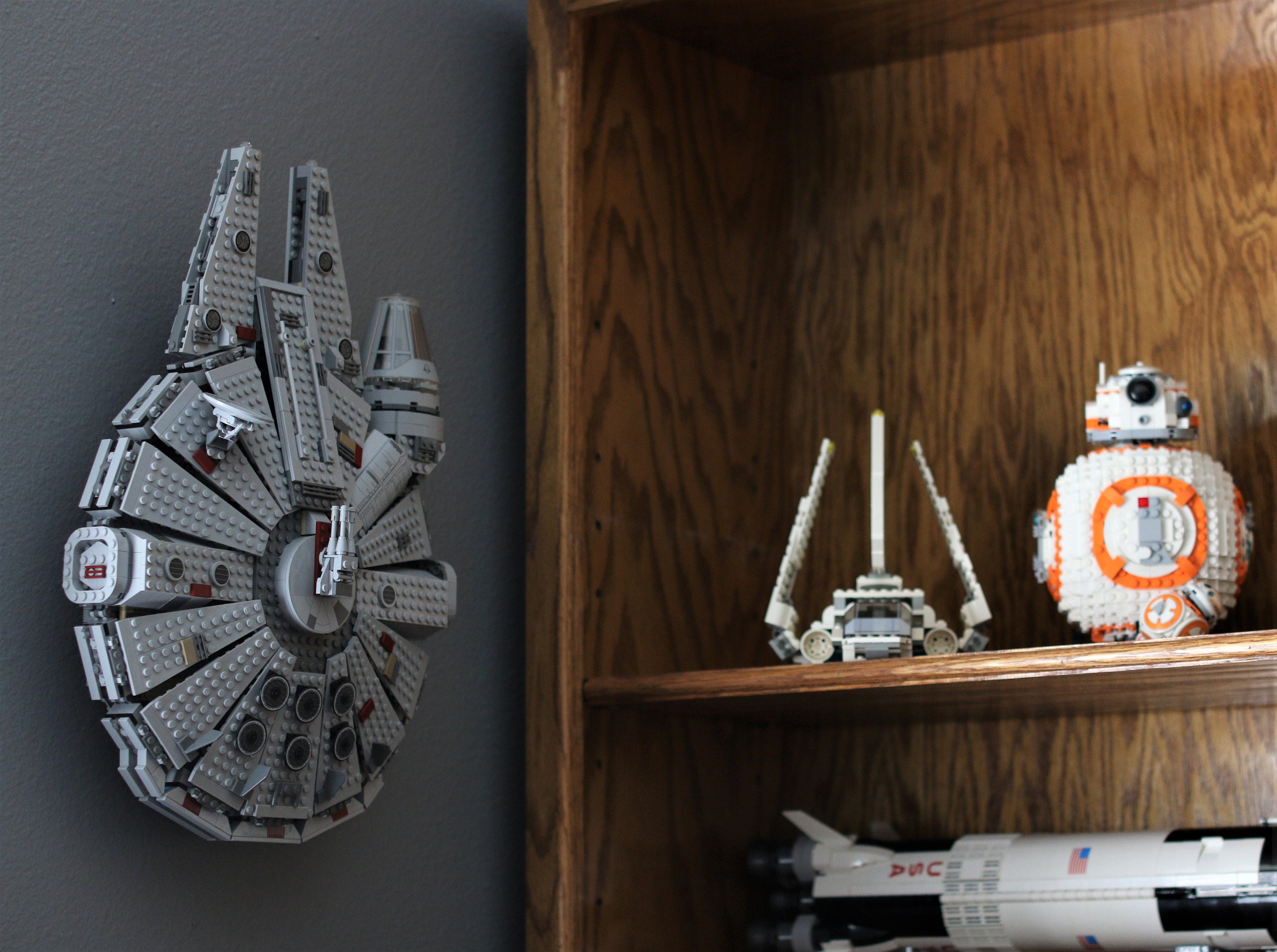 Wall Mount Display for Lego 7965 Etsy