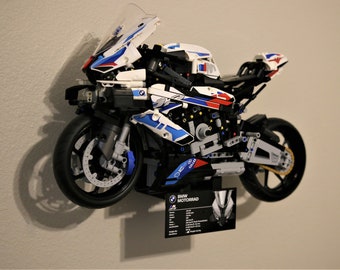 Ultimate Display Solutions wall mount display for Lego 42130 BMW M 1000RR