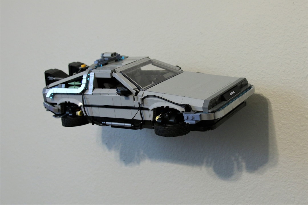 Ultimate Display Solutions Wall Mount Display for Lego 10300 Delorean