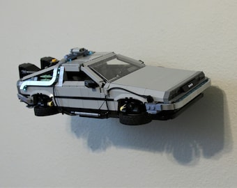 Ultimate Display Solutions wall mount display for Lego 10300 Delorean