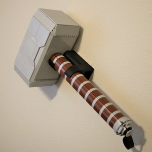 Ultimate Display Solutions wall mount display for Lego 76209 Thor&#39;s Hammer