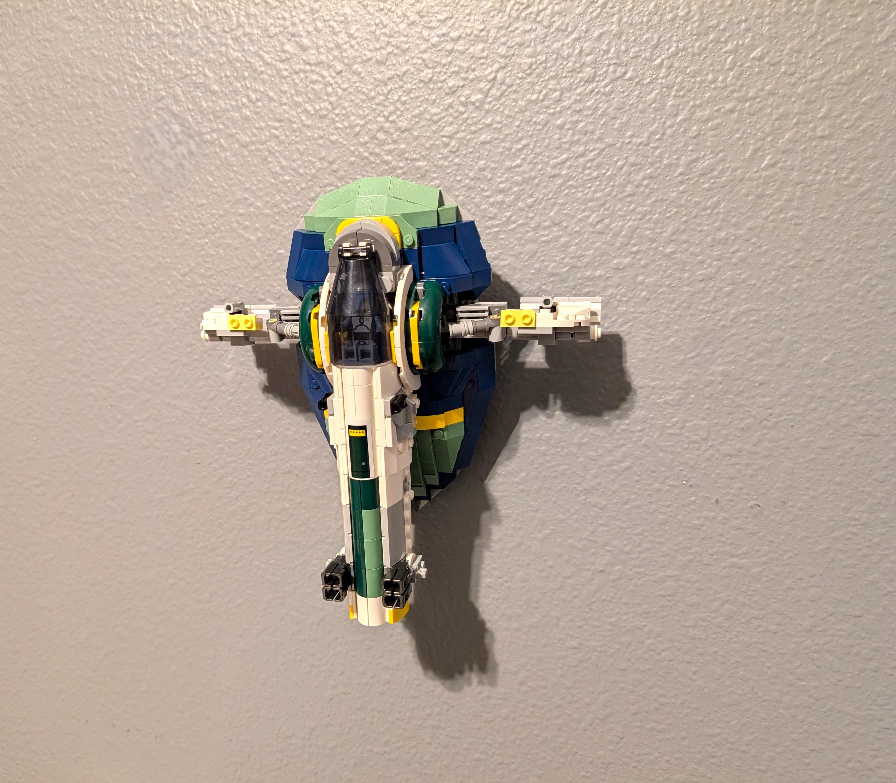 Ultimate Display Solutions Wall Mount Display for Lego 75433 Jango