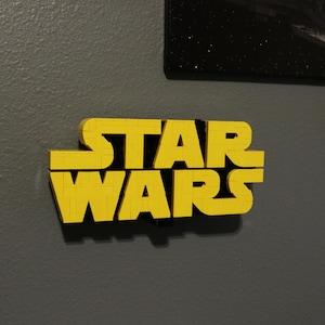 Ultimate Display Solutions wall mount display for Lego 75407 Brick-built Star Wars Logo