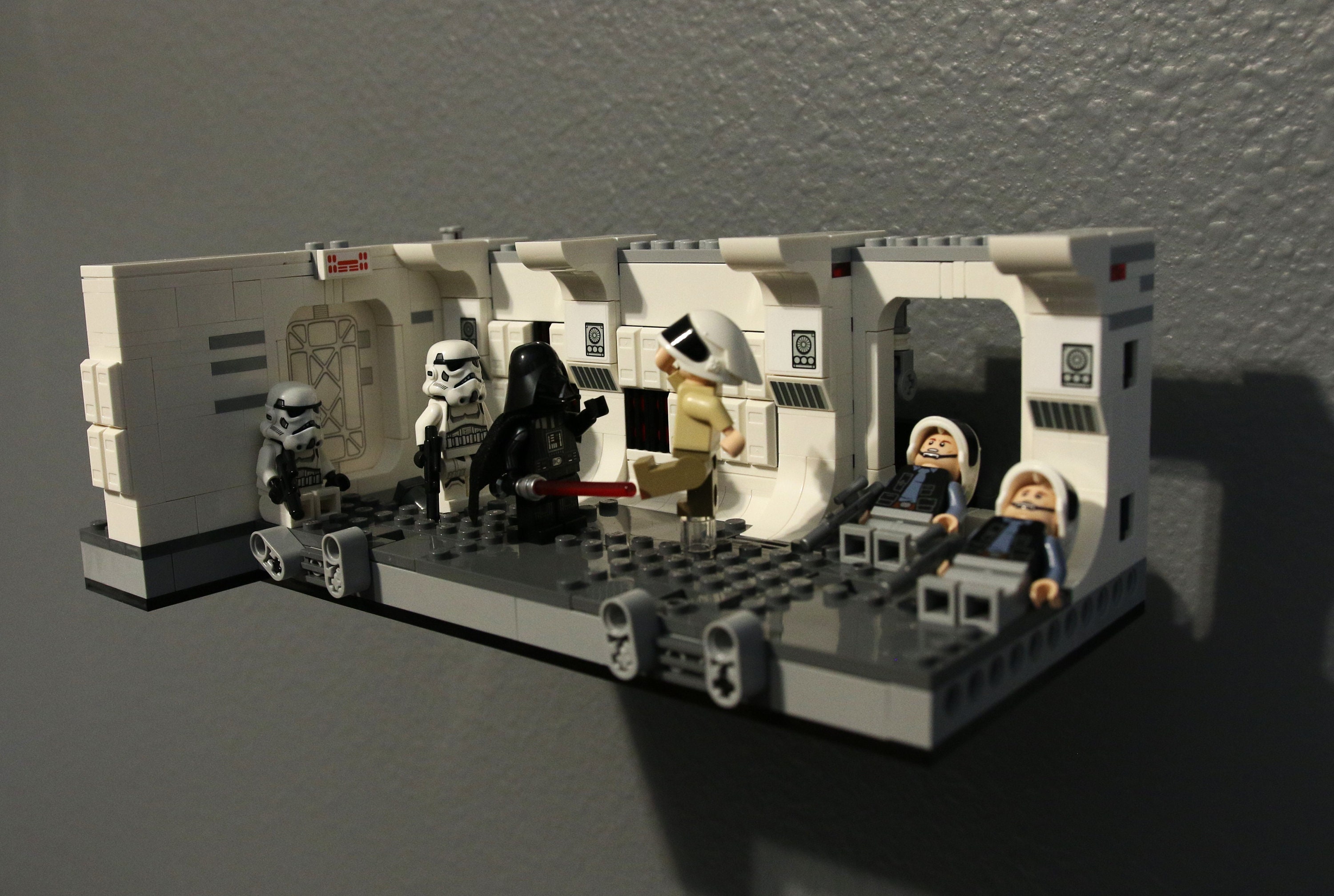 Ultimate Display Solutions Wall Mount Display for Lego 75387