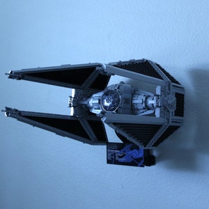 Ultimate Display Solutions wall mount display for Ultimate Collector Series Lego 75382 Tie Interceptor